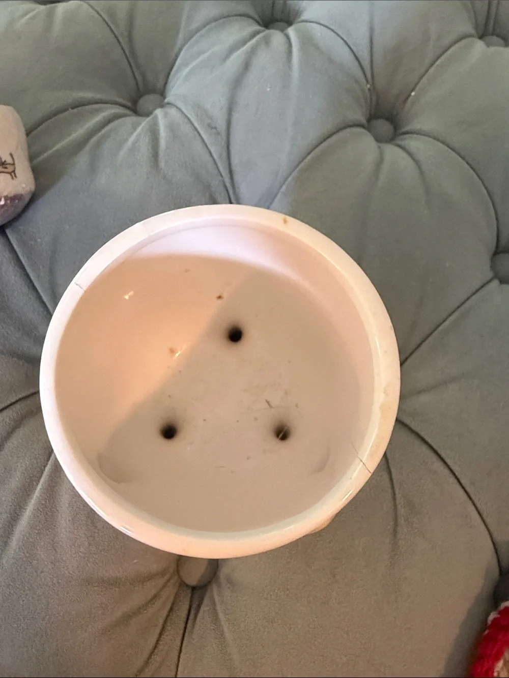 Ceramic Cat Planter and Mini Bowl